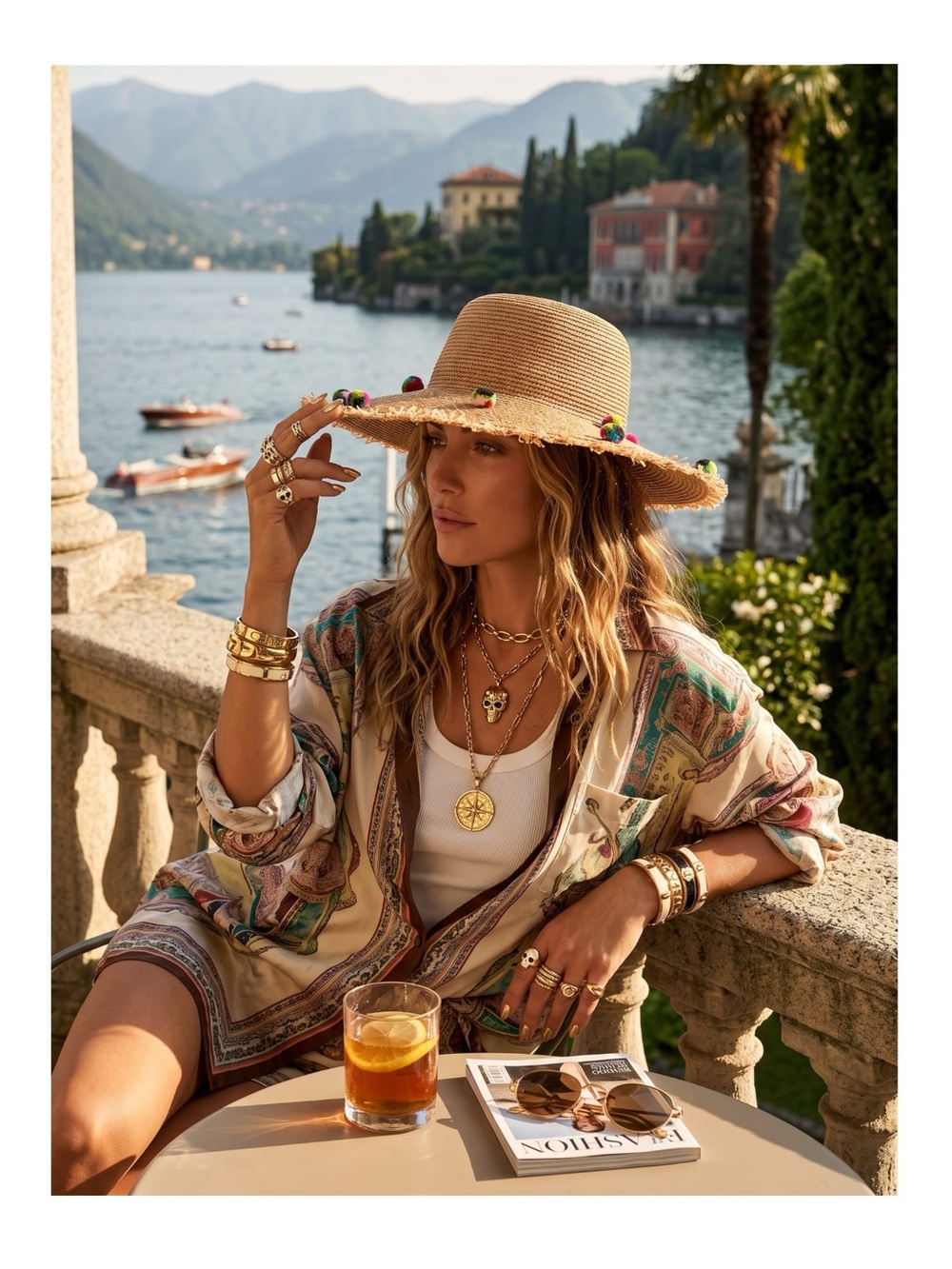 new San Diego Hat ✶ Wide Brim Pom Pom Straw Sun Hat ✶ Raffia ✶ Summer Beach Fun